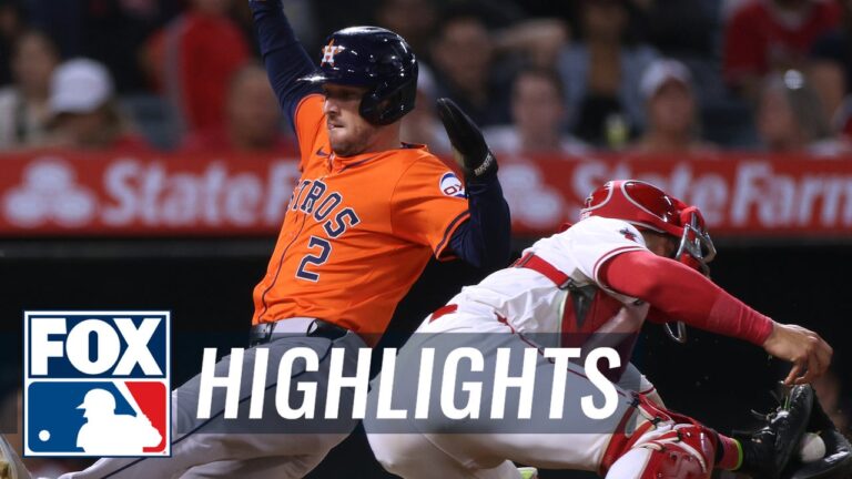 Astros vs. Angels Highlights