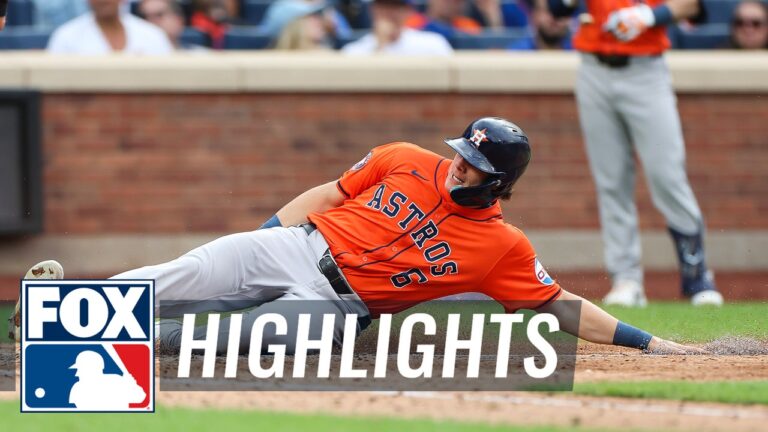 Astros vs. Mets Highlights