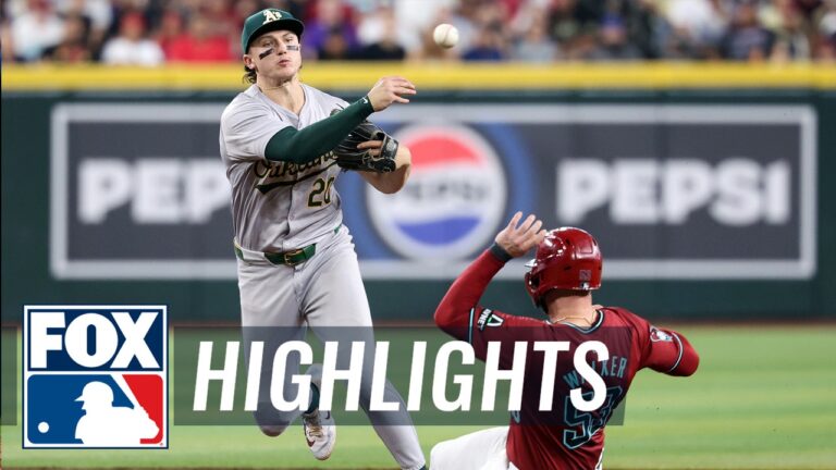 Athletics vs. Diamondbacks Highlights