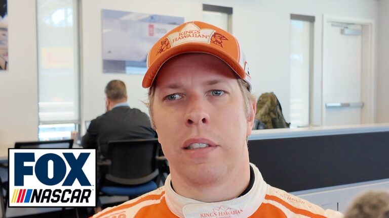 Brad Keselowski on the enthusiasm for the Iowa race during his test at Iowa Speedway