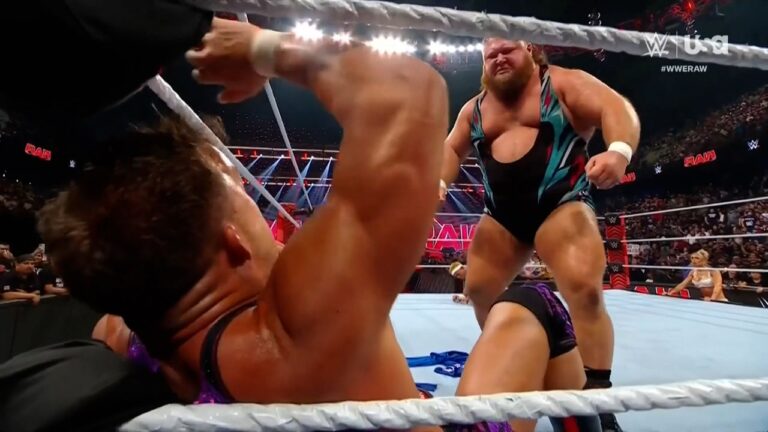 Braun Strowman punishes Chad Gable for bullying, Otis takes a stand