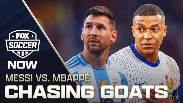 Can Kylian Mbappé catch Lionel Messi and become the GOAT?