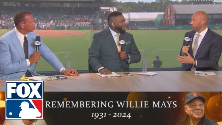 Derek Jeter & Alex Rodriguez pay tribute to Willie Mays’ legacy