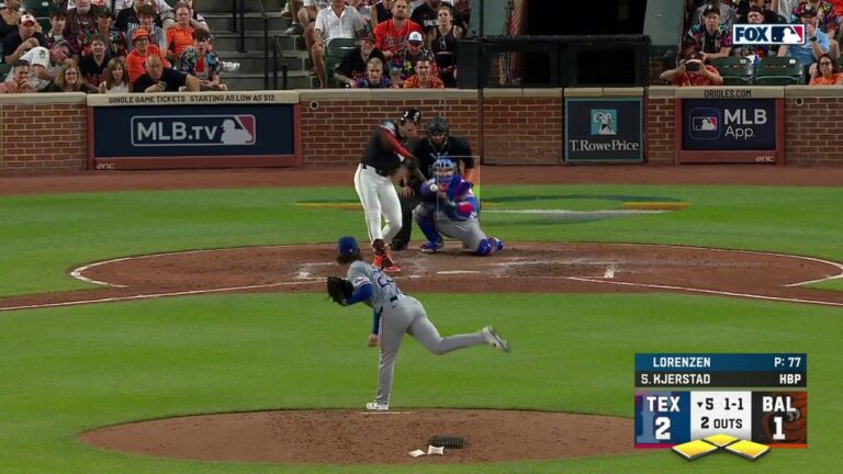 Heston Kjerstad launches a grand slam as the Orioles grab a lead vs. Rangers