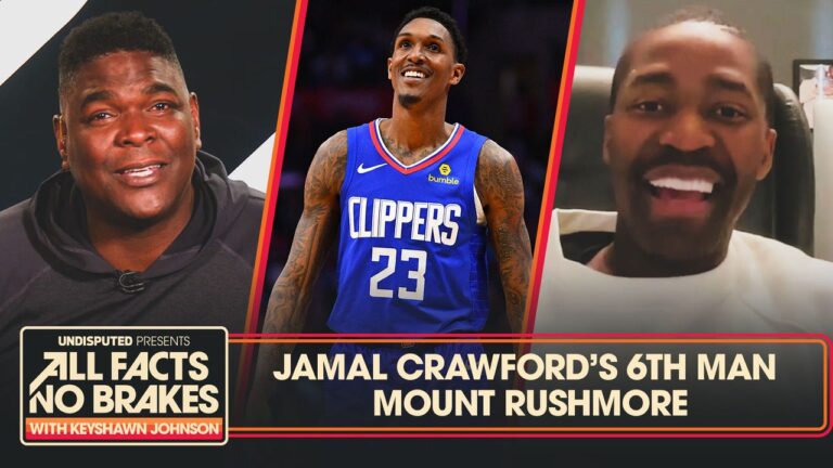 Jamal Crawford drops bombshell when naming his 6th Man Mount Rushmore