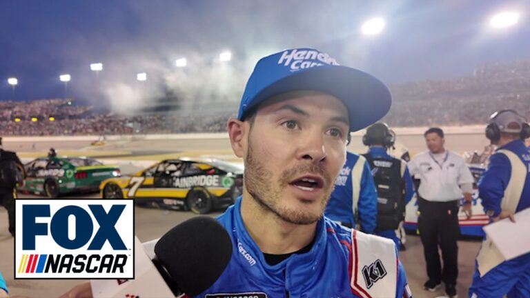 Kyle Larson talks about the wreck that ended his chances to win at Iowa