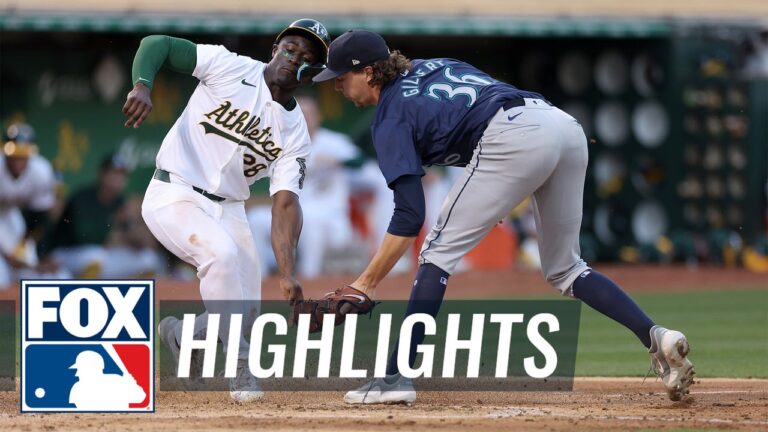 Mariners vs. Athletics Highlights