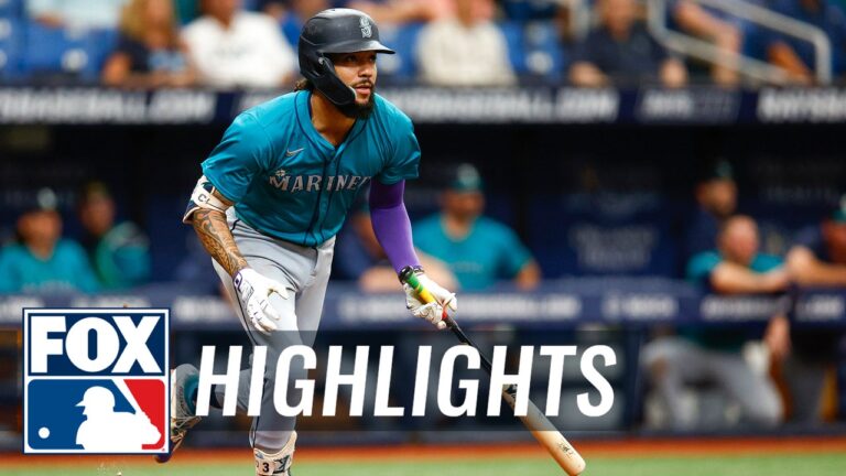 Mariners vs. Rays Highlights