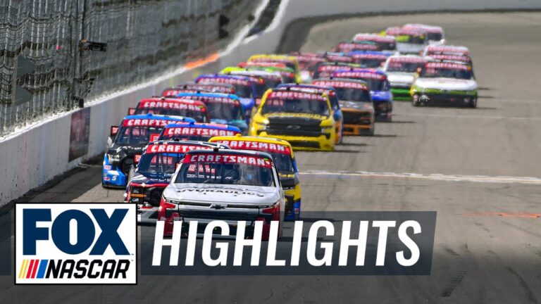 NASCAR Craftsman Truck Series: Toyota 200 Highlights