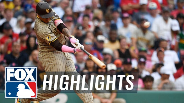 Padres vs. Red Sox Highlights