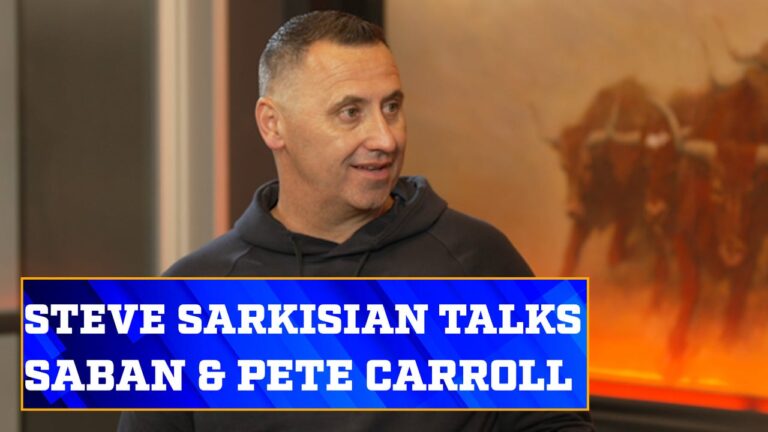 Steve Sarkisian discusses how coaching under Nick Saban and Pete Carroll impacted his career