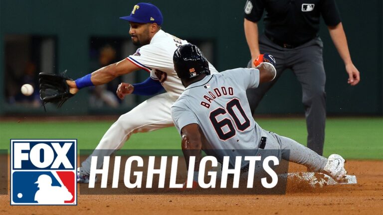 Tigers vs. Rangers Highlights