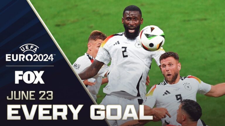 UEFA Euro 2024: Every goal from Saturday, June 23