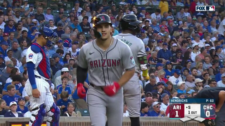 Alek Thomas and Corbin Carroll homer to give Diamondbacks a 3-0 lead over Cubs