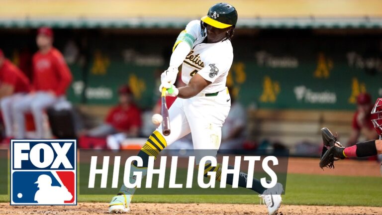 Angels vs. Athletics Highlights