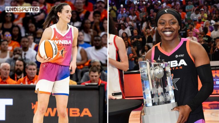 Arike Ogunbowale earns All-Star MVP, Caitlin Clark has 10 assists in win vs. Team USA