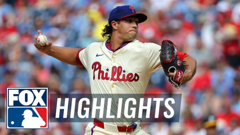 Athletics vs. Phillies Highlights