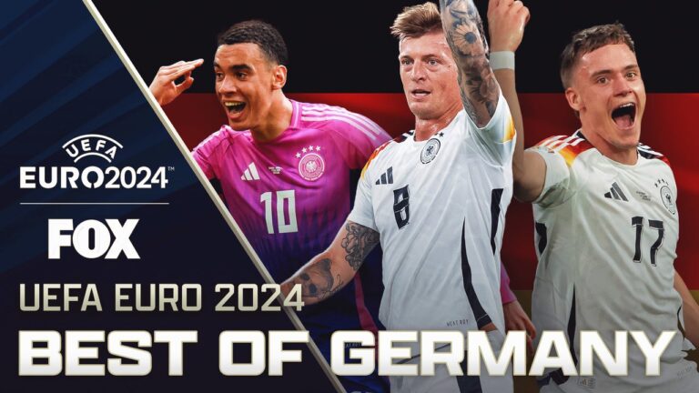 BEST moments for Jamal Musiala and Germany in the UEFA Euro 2024