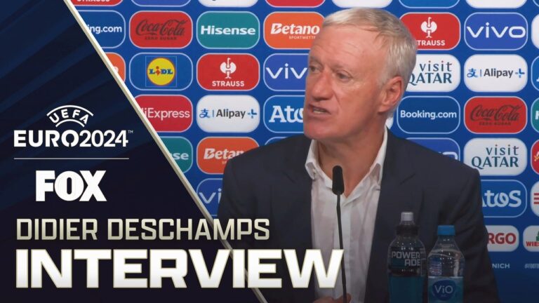 Didier Deschamps talks France