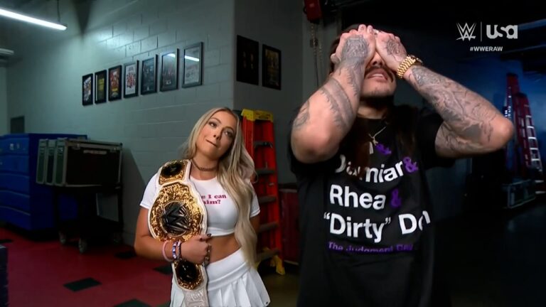 Dirty Dom will only talk strategy with Liv Morgan if chicken nuggets are involved