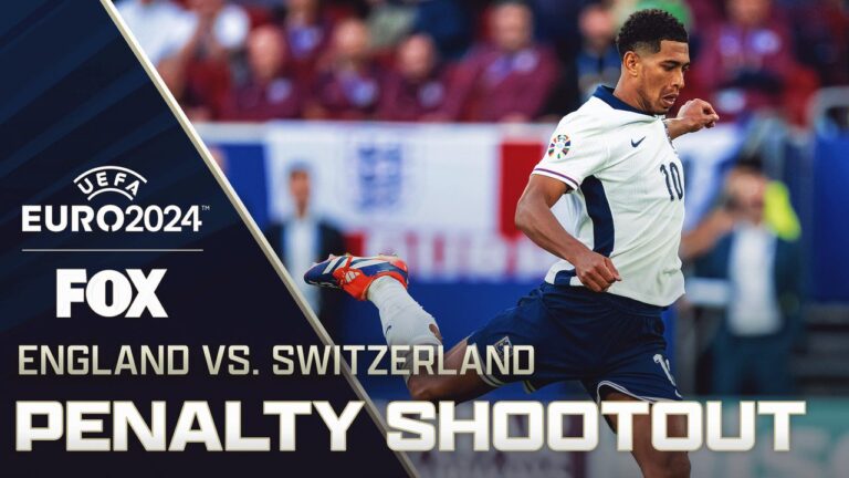 England vs. Switzerland Full Penalty Shootout