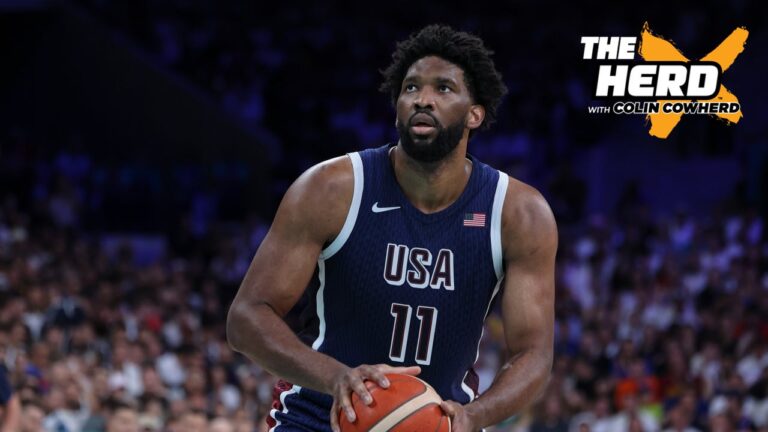 Joel Embiid scores 4 points against Serbia, Is he overhyped?