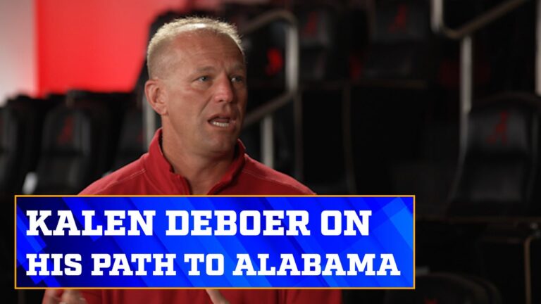 Kalen DeBoer explains his path to get to Alabama and why he