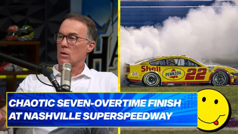 Kevin Harvick on Joey Logano’s five-overtime win at Nashville Superspeedway