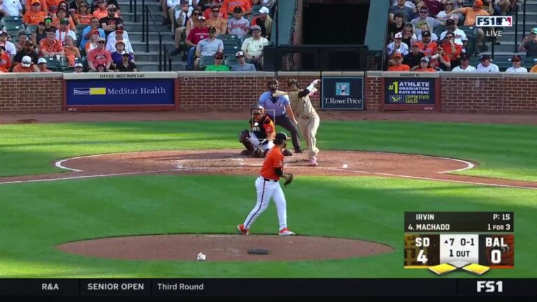 Manny Machado smacks his 14th homer of the season as Padres grab dominant lead over Orioles