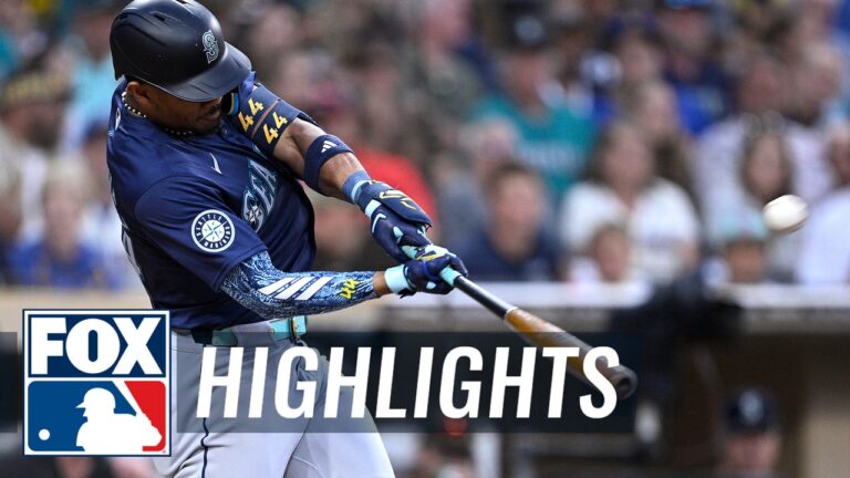 Mariners vs. Padres Highlights