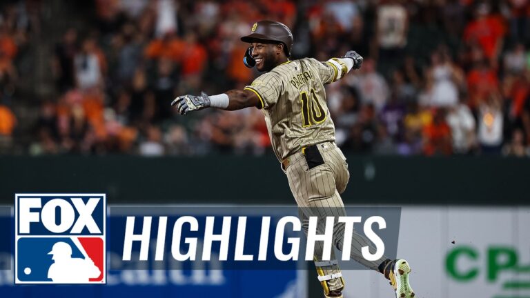 Padres vs. Orioles Highlights