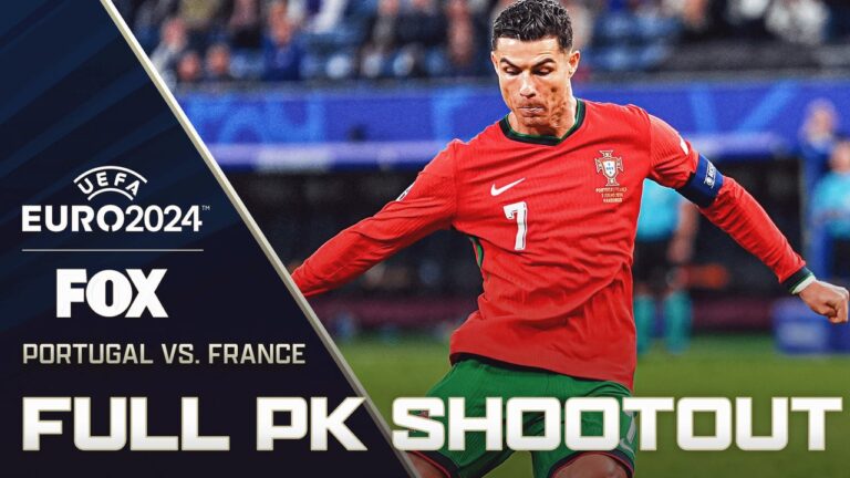 Portugal vs. France Full Penalty Shootout