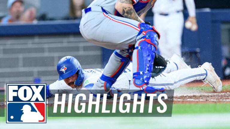 Rangers vs. Blue Jays Highlights