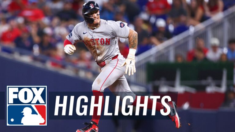 Red Sox vs. Marlins Highlights