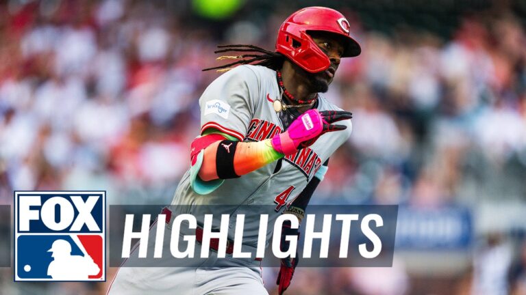 Reds vs. Braves Highlights