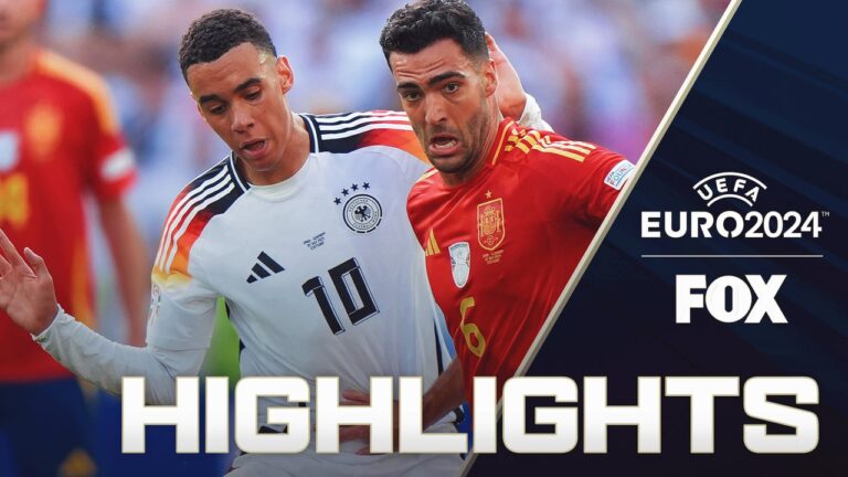 Spain vs. Germany Highlights