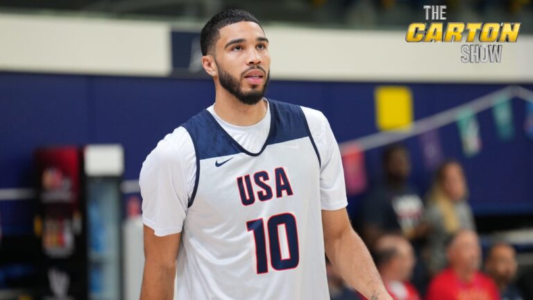 Why did Jayson Tatum not play against Serbia?