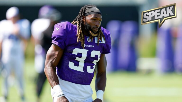 Aaron Jones talks about his move to the Vikings from the Packers