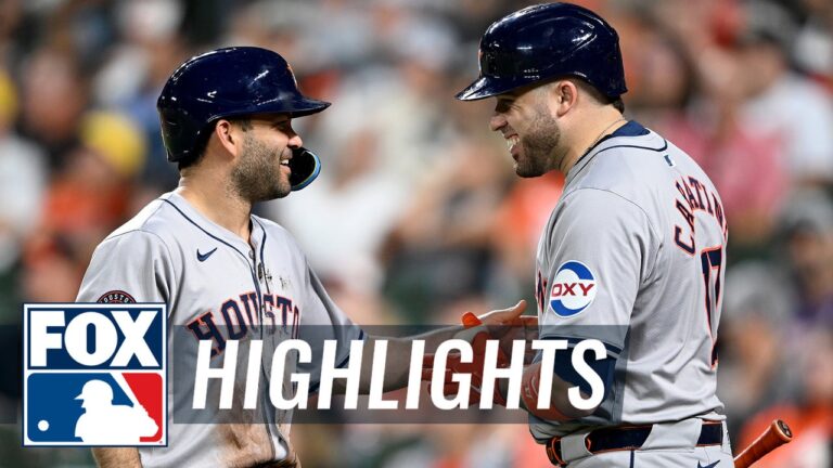 Astros vs. Orioles Highlights