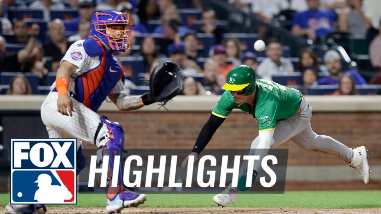 Athletics vs. Mets Highlights