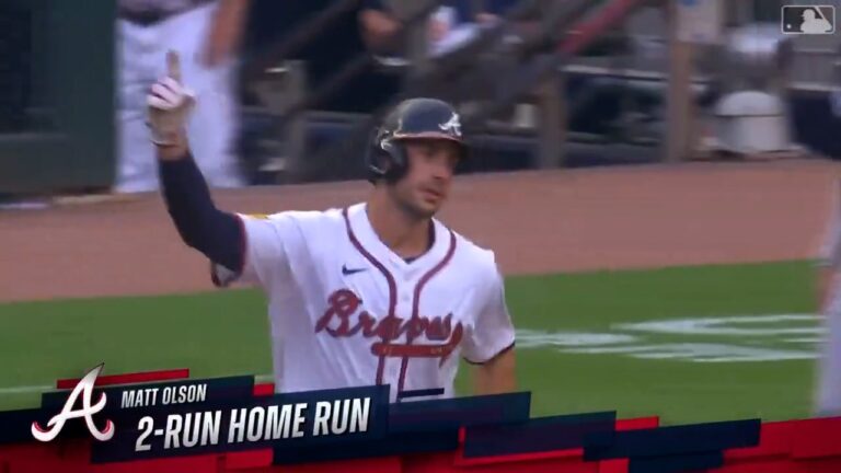 Austin Riley and Matt Olson both homer in first inning to give Braves an early lead over Marlins