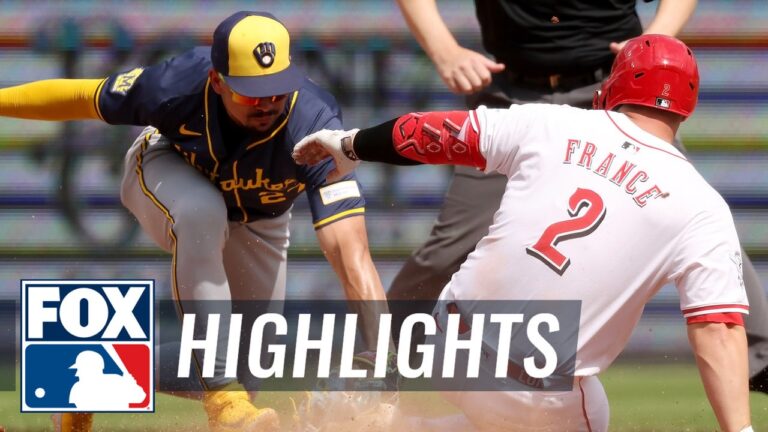 Brewers vs. Reds Game 1 Highlights