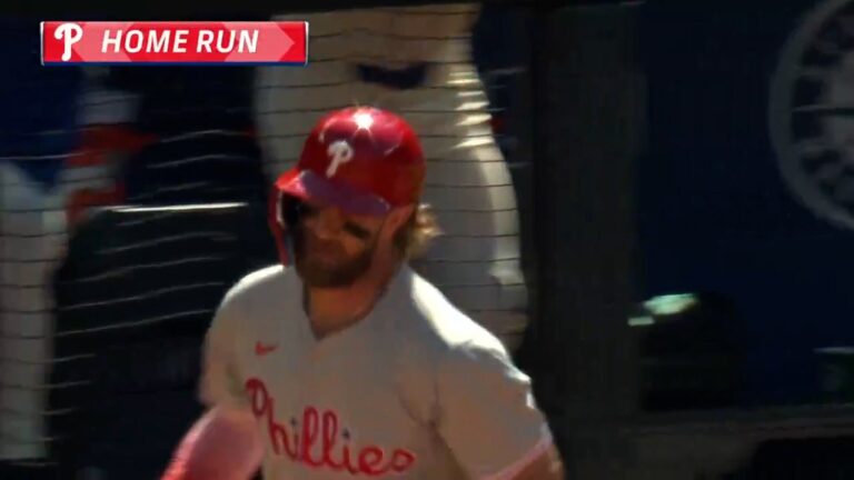 Bryce Harper and Alec Bohm hit back-to-back home runs to extend Phillies