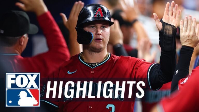 Diamondbacks vs. Marlins Highlights