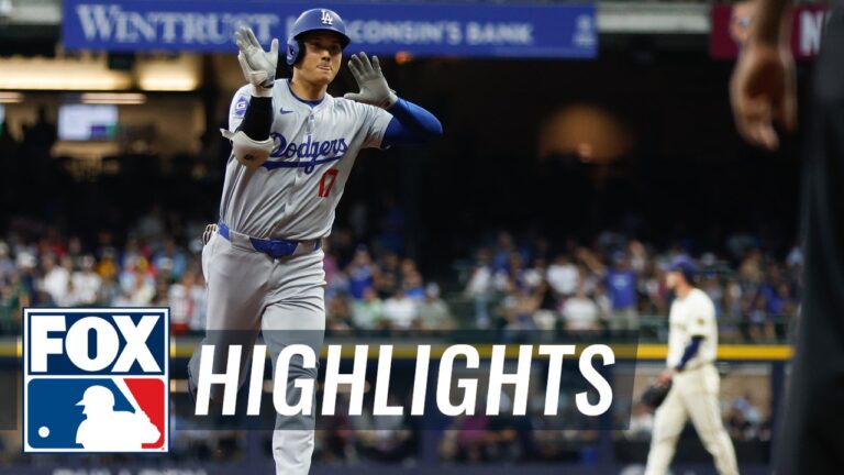 Dodgers vs. Brewers Highlights