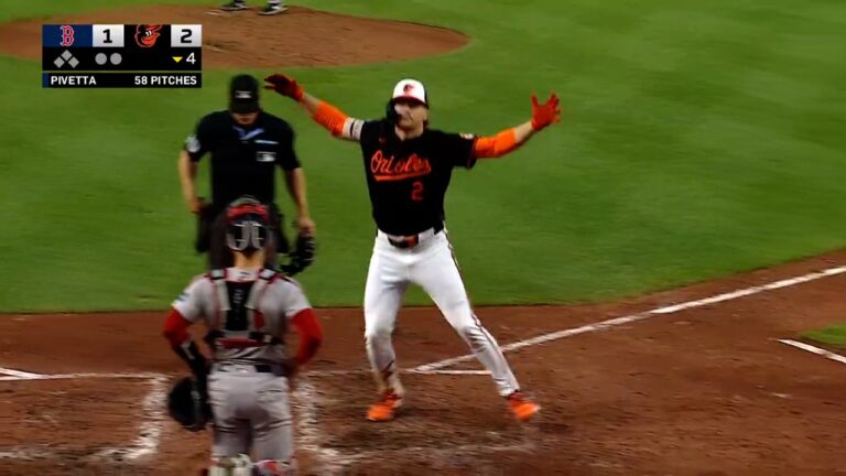 Gunnar Henderson goes yard for a solo homer to help Orioles take a 2-1 lead over Red Sox