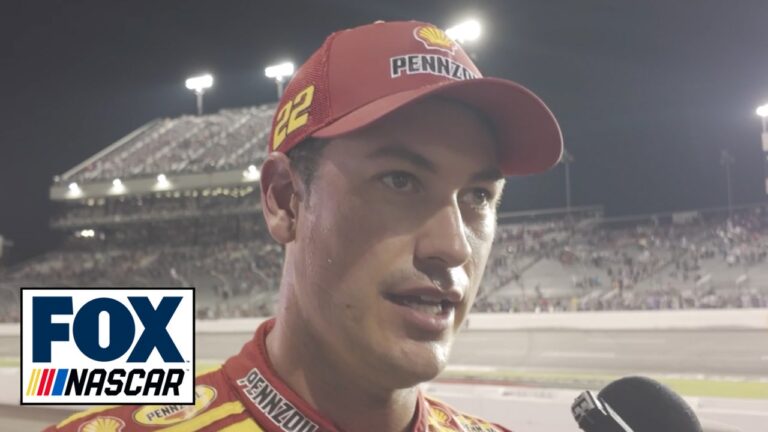 Joey Logano discusses Austin Dillon’s overtime move to win the Cook Out 400