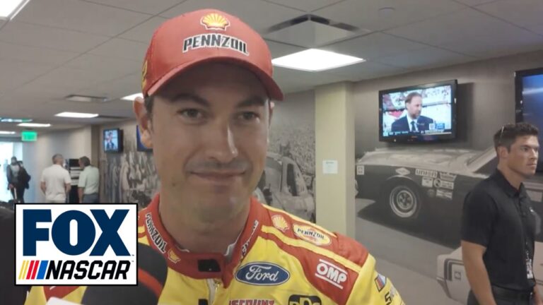 Joey Logano on being fined $50K by NASCAR for postrace actions at Richmond