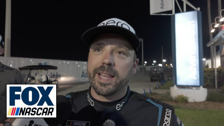 Josh Berry speaks on hitting into the wall and how it looked worse than it felt in Daytona