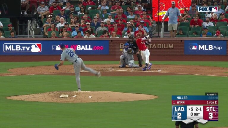 Masyn Winn goes yard, Cardinals grab 4-2 lead over Dodgers